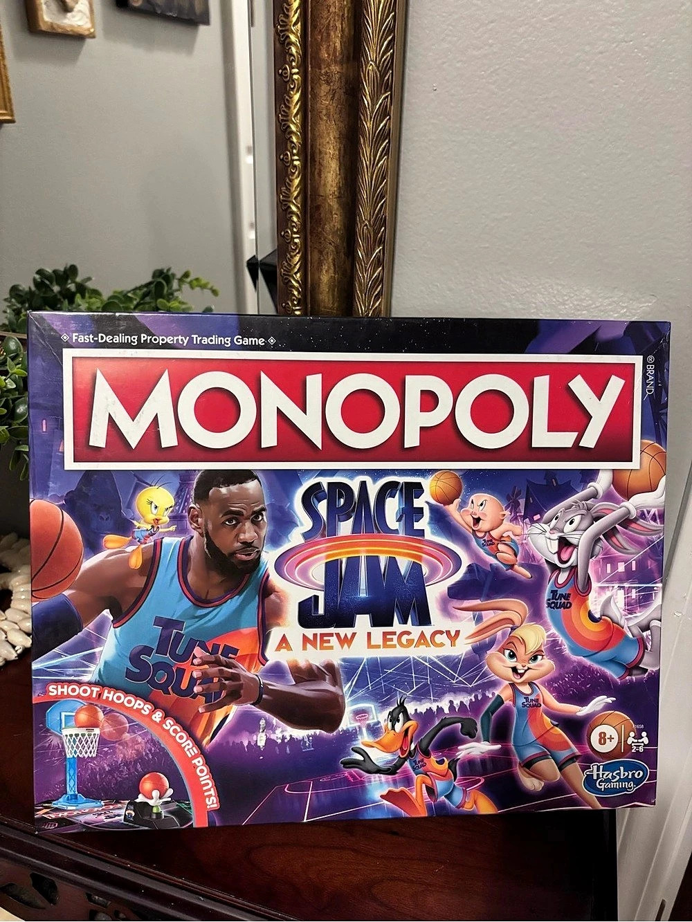 Hasbro Monopoly: Space Jam A New Legacy Edition Board Game 2021
